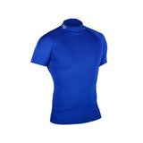 2020 fashion men's fitness sportswear brand short-sleeved men's T-shirt tops quick-drying exercise outdoor running sports T-shir