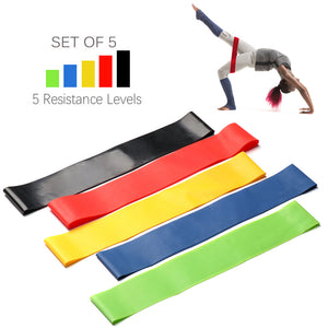 Fitness Gum Resistance Bands Workout Crossfit Pull Rope Rubber Loop Latex Gym Strength Training Yoga Fitness Equipment Expander