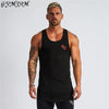 Summer hot cotton fashion men's vest jogger casual streetwear brand men's clothing fashion men's fitness vest