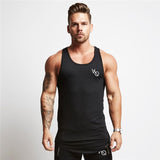 Summer hot cotton fashion men's vest jogger casual streetwear brand men's clothing fashion men's fitness vest