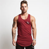 Summer hot cotton fashion men's vest jogger casual streetwear brand men's clothing fashion men's fitness vest