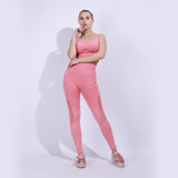 Ombre Seamless 2 Piece Set Women Suit Gym Workout Clothes Sport Bra Fitness Crop Top And Scrunch Butt Leggings Yoga Set